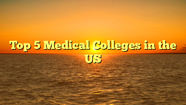 Top 5 Medical Colleges in the US